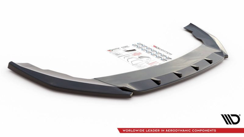 Maxton Design Front Splitter V2 Seat Leon FR Mk4 (2020+)