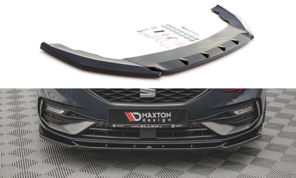 Maxton Design Front Splitter V2 Seat Leon FR Mk4 (2020+)