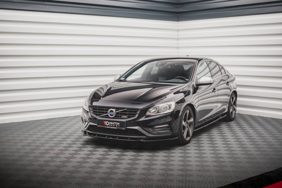 Maxton Design FRONT SPLITTER V2 VOLVO S60 R-DESIGN MK2
