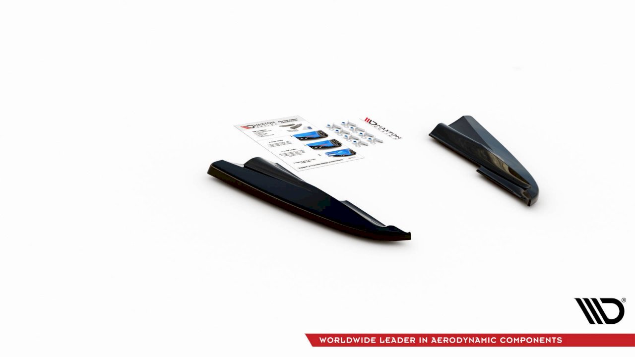 Maxton Design Rear Side Splitters for Volvo S60 R-Desgin MK2
