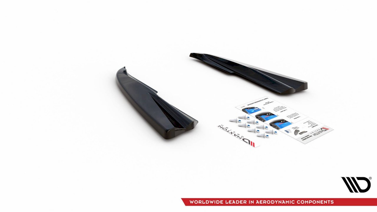 Maxton Design Rear Side Splitters for Volvo S60 R-Desgin MK2