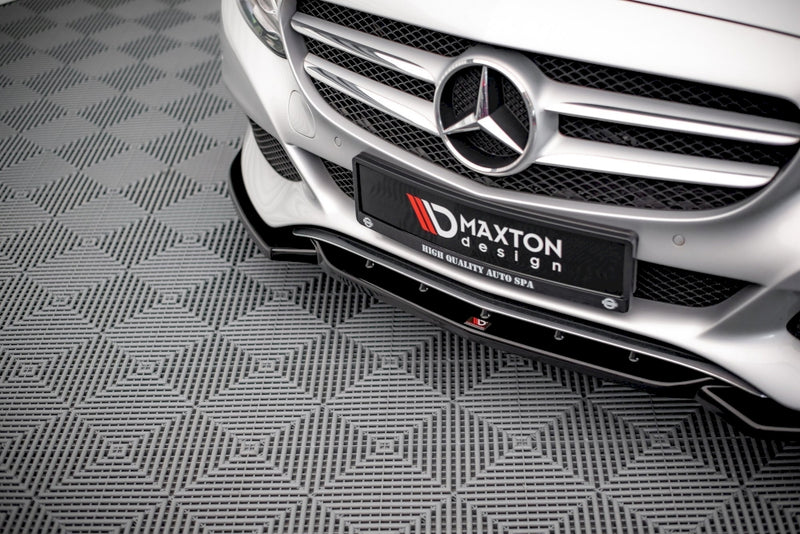 Maxton Design Front Splitter for Mercedes C-Class W205 (2014-2018)