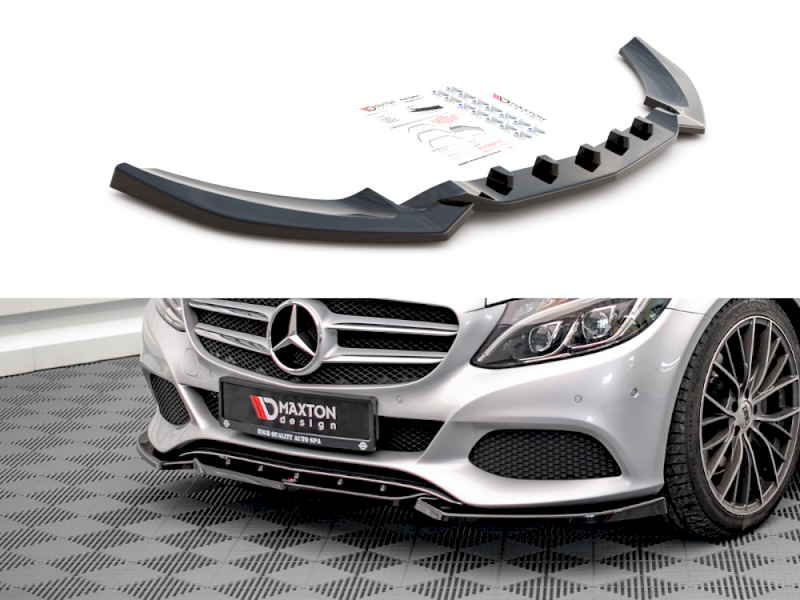 Maxton Design Front Splitter for Mercedes C-Class W205 (2014-2018)