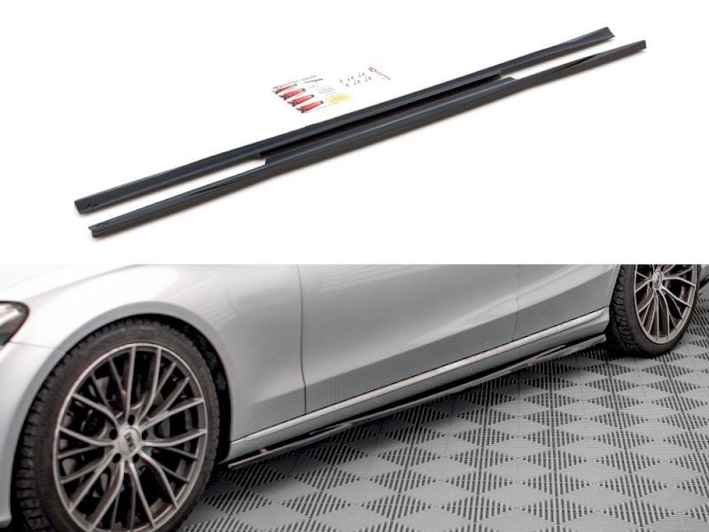 Maxton Design Side Skirts for Mercedes C-Class W205 (2014-2018)