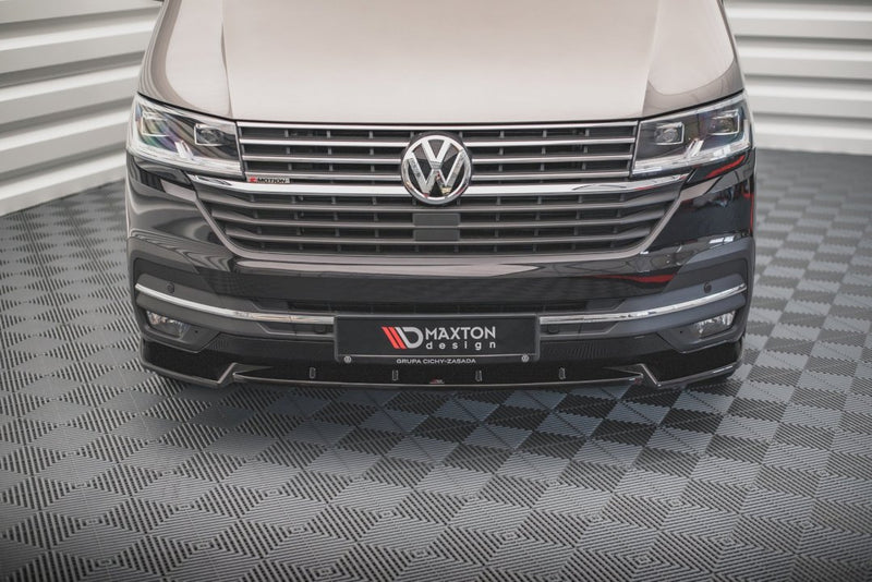 Maxton Design Front Splitter V.1 Volkwagen T6 Facelift (2019-)