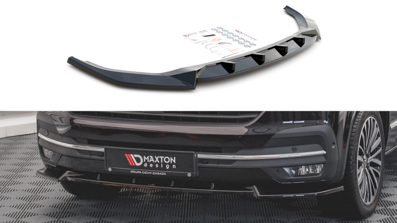 Maxton Design Front Splitter V.1 Volkwagen T6 Facelift (2019-)