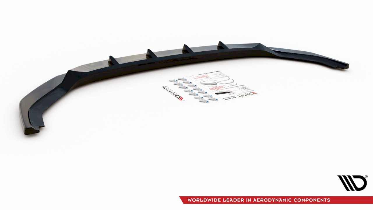 Maxton Design Front Splitter V.2 for Volkswagen T6 Facelift (2019-)