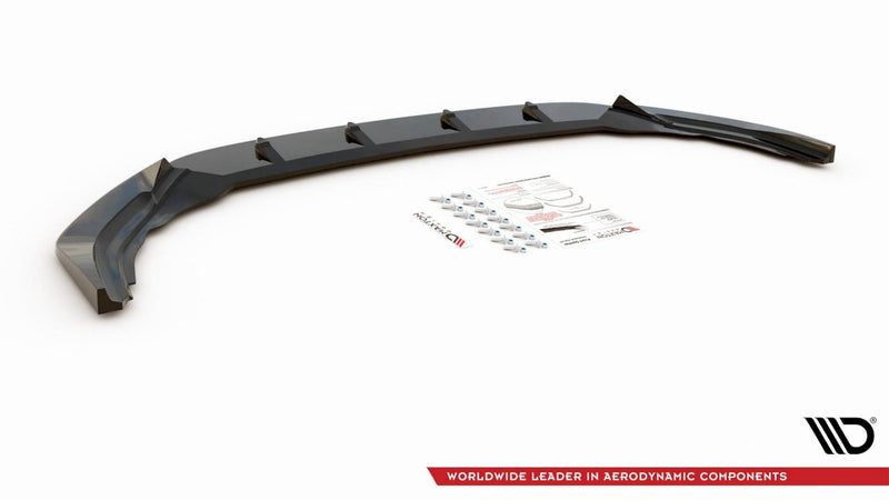 Maxton Design Front Splitter V.2 for Volkswagen Golf MK8 R (2020+)