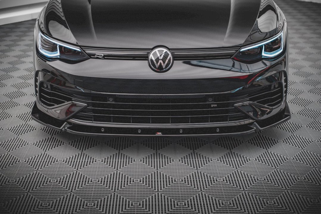 Maxton Design Front Splitter V.2 for Volkswagen Golf MK8 R (2020+)