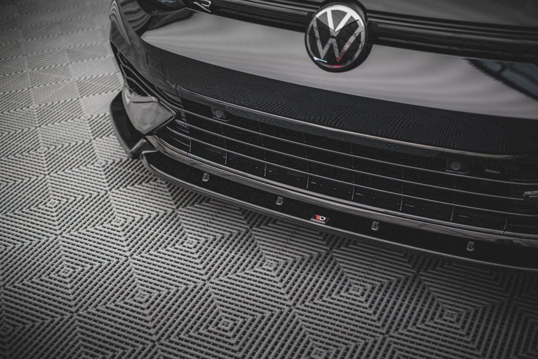 Maxton Design Front Splitter V.2 for Volkswagen Golf MK8 R (2020+)