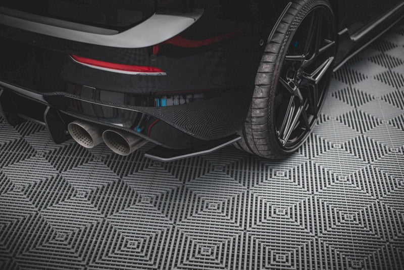 Maxton Design Street Pro Rear Side Splitters/Spats For Volkswagen Golf MK8 R (2020+)