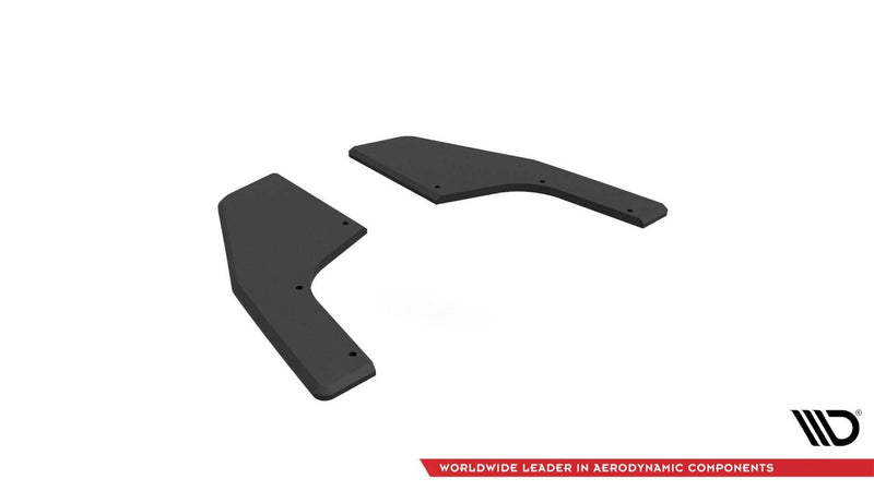 Maxton Design Street Pro Rear Side Splitters/Spats For Volkswagen Golf MK8 R (2020+)