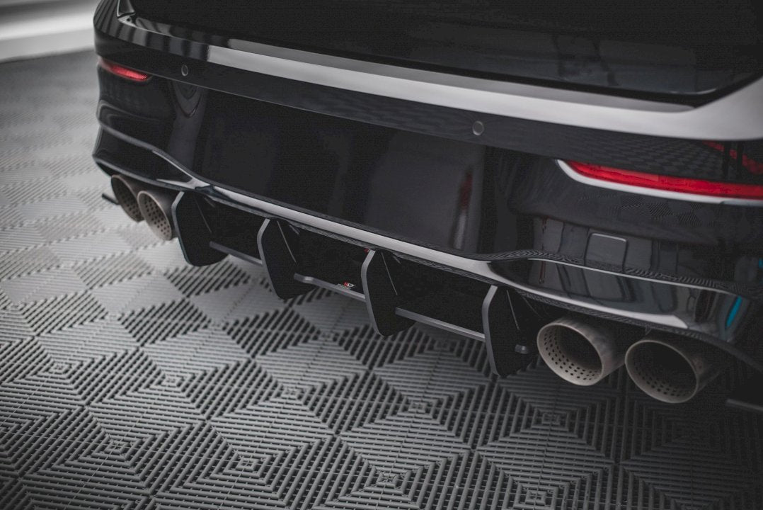 Maxton Design Street Pro Rear Diffuser For Volkswagen Golf MK8 R (2020+)