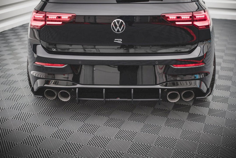 Maxton Design Street Pro Rear Diffuser For Volkswagen Golf MK8 R (2020