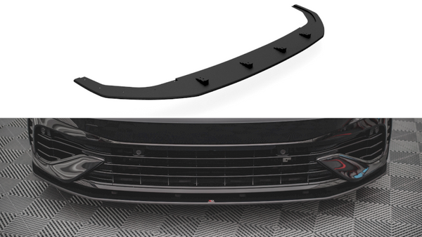 Maxton Design Street Pro Front Splitter for Volkswagen Golf MK8 R (2020+)