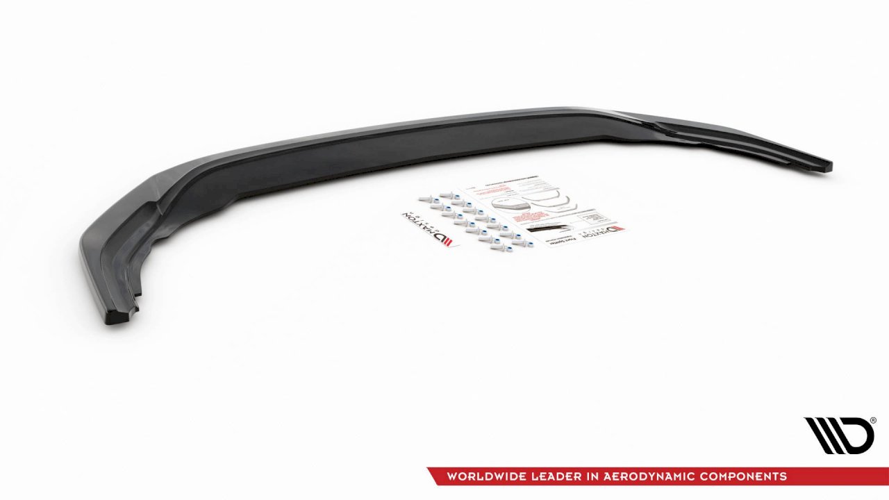 Maxton Design Front Splitter V.3 for Volkswagen Golf MK8 R (2020+)