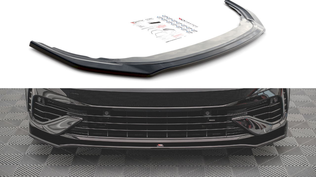 Maxton Design Front Splitter V.3 for Volkswagen Golf MK8 R (2020+)