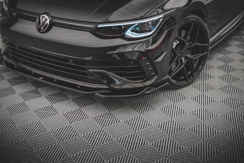 Maxton Design Front Splitter V.4 for Volkswagen Golf MK8 R (2020+)