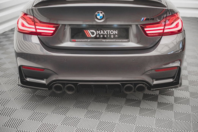 Maxton Design Rear Side Splitters/Spats V.2 For BMW M4 F82 (2014+)