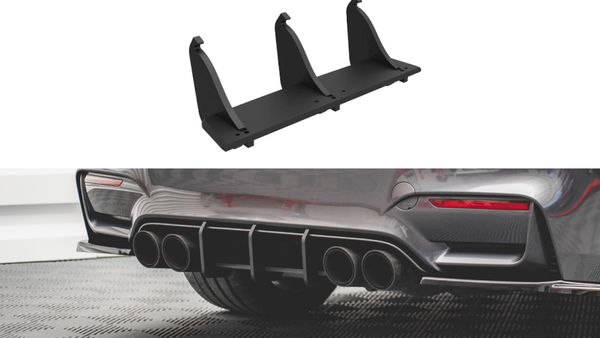 Maxton Design Street Pro Rear Diffuser For BMW M4 F82 (2014+)