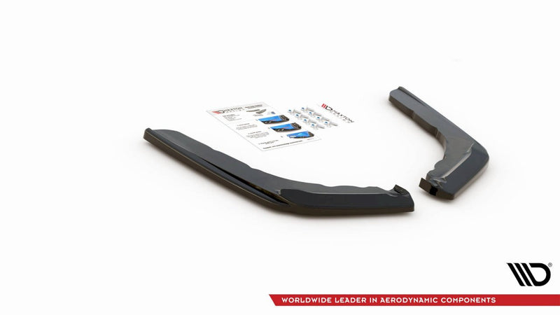 Maxton Design Rear Side Splitters/Spats V.1 For BMW M4 F82 (2014+)