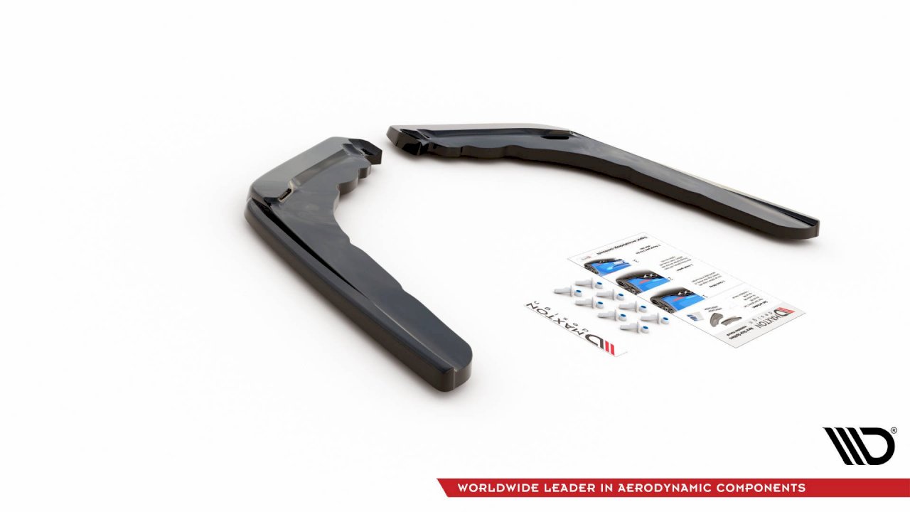Maxton Design Rear Side Splitters/Spats V.1 For BMW M4 F82 (2014+)