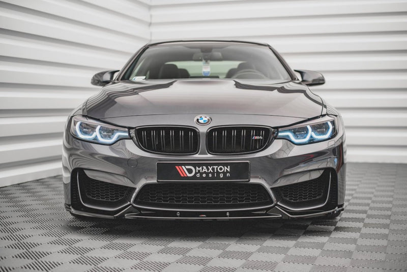 Maxton Design Front Splitter V.1 for BMW M4 F82 (2014+)