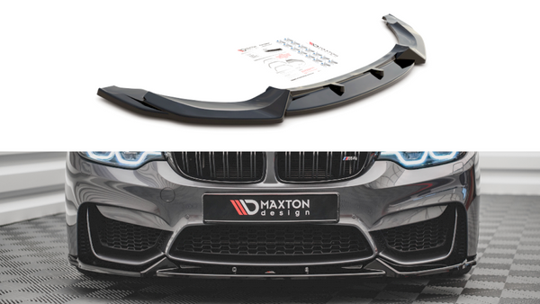 Maxton Design Front Splitter V.1 for BMW M4 F82 (2014+)