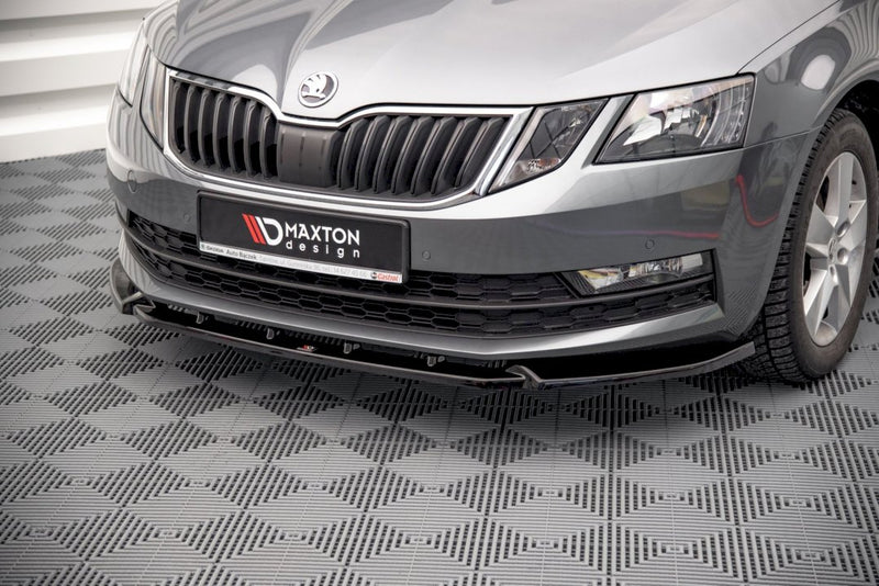 Maxton Design Front Splitter V.1 for Skoda Octavia MK3.5 (2016-2020)