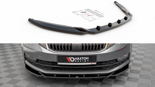 Maxton Design Front Splitter V.2 for Skoda Octavia MK3.5 (2016-2020)