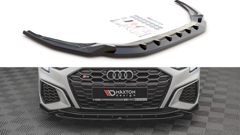 Maxton Design Front Splitter V.2 for Audi S3 / A3 S-Line 8Y (2020+)