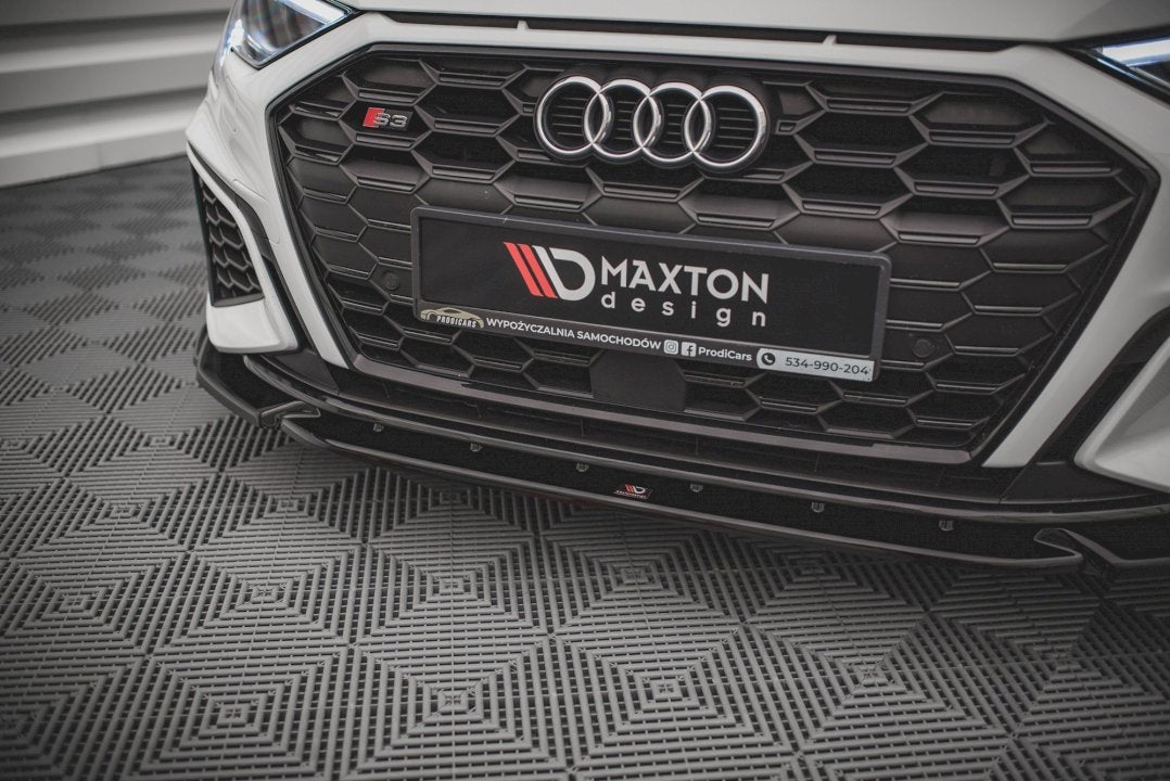 Maxton Design Front Splitter V.3 for Audi S3 / A3 S-Line 8Y (2020+)
