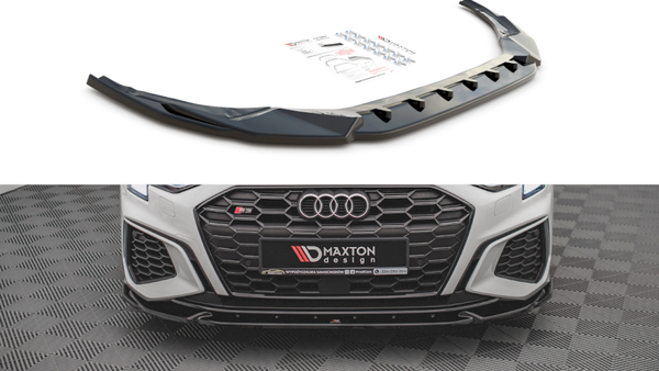 Maxton Design Front Splitter V.3 for Audi S3 / A3 S-Line 8Y (2020+)