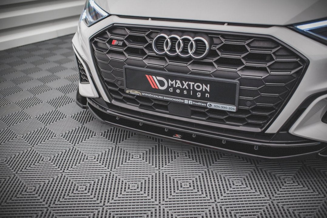 Maxton Design Front Splitter V.4 for Audi S3 / A3 S-Line 8Y (2020+)