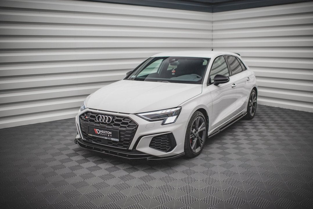 Maxton Design Front Splitter V.4 for Audi S3 / A3 S-Line 8Y (2020+)