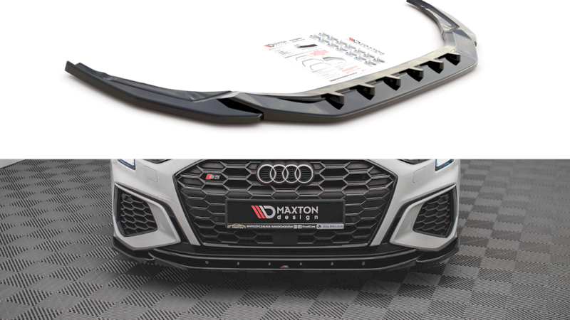 Maxton Design Front Splitter V.4 for Audi S3 / A3 S-Line 8Y (2020+)