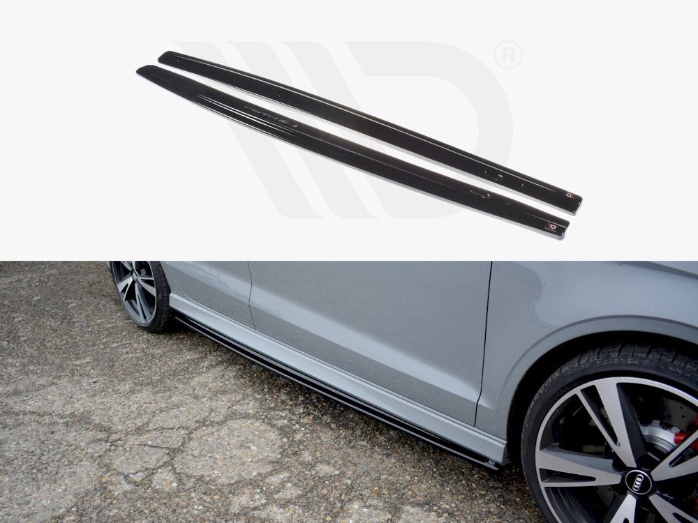 Maxton Design Side Skirts for Audi RS3 8V Facelift Sedan (2017-2020)