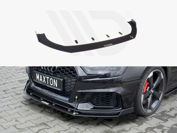 Maxton Design Front Racing Splitter V.2 Audi RS3 8V Sportback Facelift (2017-2021)