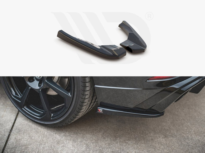 Maxton Design Rear Side Splitters/Spats V.2 For Audi RS3 8V Sportback Facelift (2017-2020)