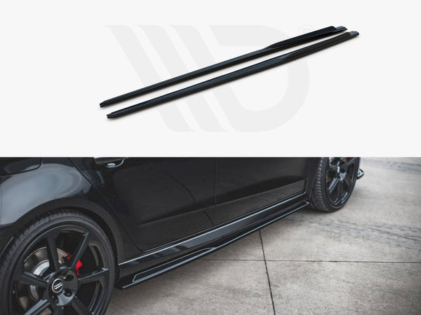 Maxton Design Side Skirts V.2 for Audi RS3 8V Sportback Facelift (2017-2020)