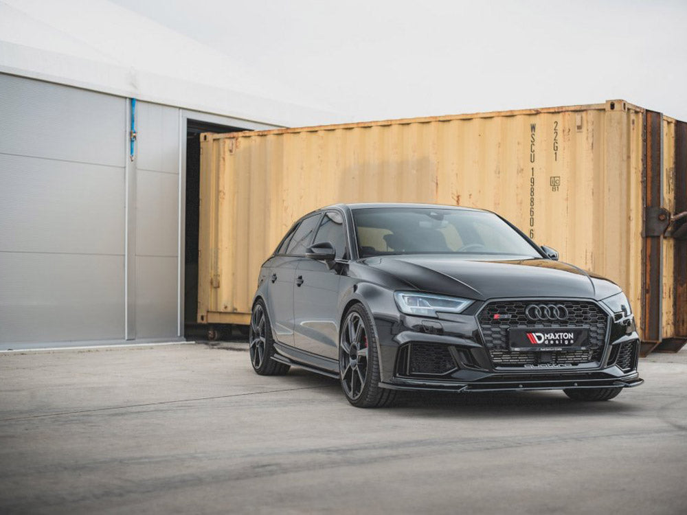 Maxton Design Side Skirts V.2 for Audi RS3 8V Sportback Facelift (2017-2020)