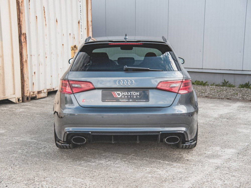 Maxton Design Rear Side Splitters/Spats V.1 For Audi RS3 8V Sportback (2015-2016)