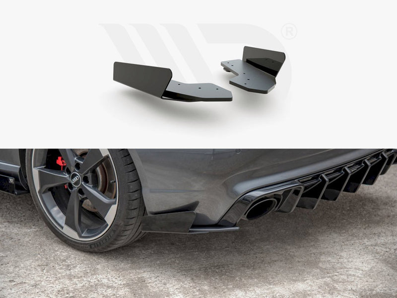 Maxton Racing Rear Side Splitters/Spats For Audi RS3 8V Sportback (2015-2016)