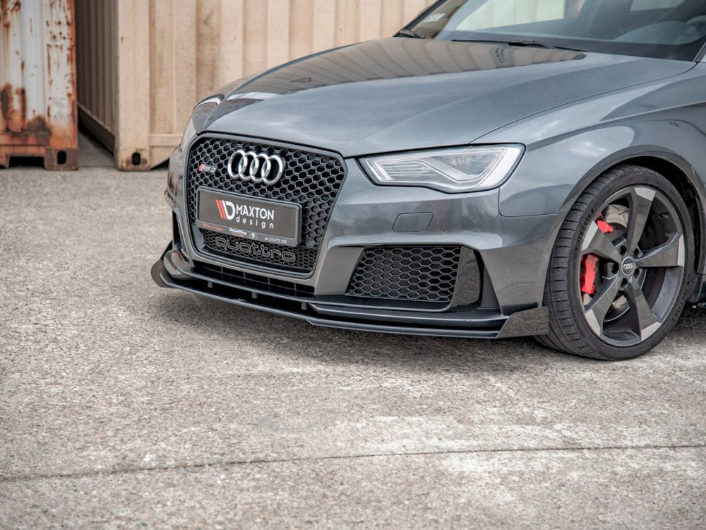 Maxton Design Front Splitter Flaps for Audi RS3 8V Sportback (2015-2016)