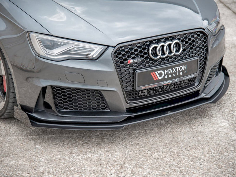 Maxton Design Front Splitter Flaps for Audi RS3 8V Sportback (2015-2016)