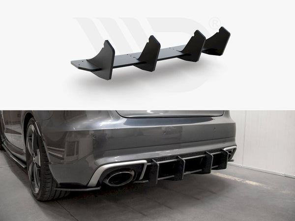 Maxton Racing Rear Diffuser V.2 for Audi RS3 8V Sportback (2015-2016)