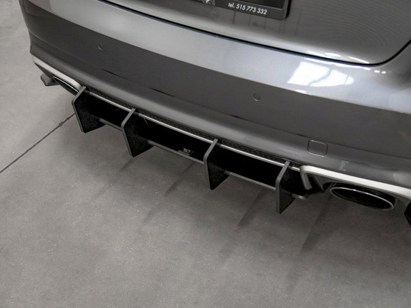 Maxton Racing Rear Diffuser V.2 for Audi RS3 8V Sportback (2015-2016)