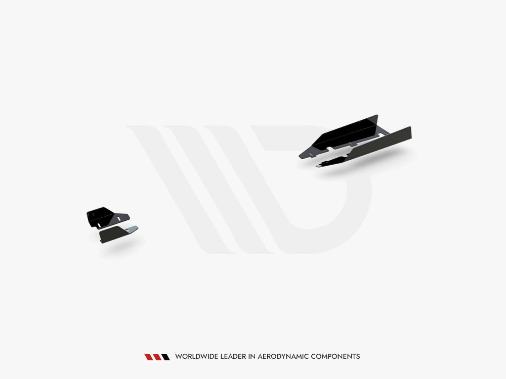 Maxton Design Side Skirt Flaps for Audi RS3 8V Sportback (2015-2016)
