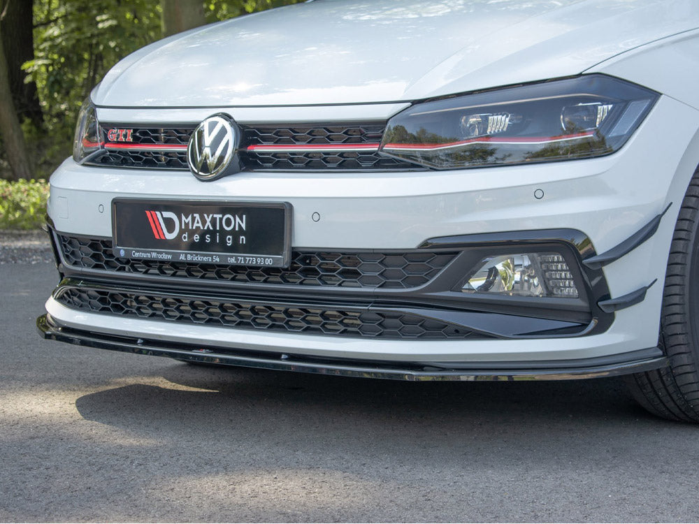 Maxton Design Front Splitter V.1 for Volkswagen Polo MK6 AW GTI (2017-2021)