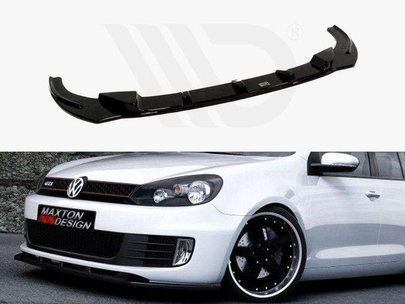 Maxton Design Front Splitter for Volkswagen Golf GTI MK6 (2008-2012)